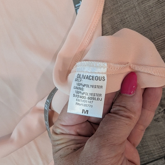 Olivaceous Pastel Floral Blouse - Picture 9 of 9